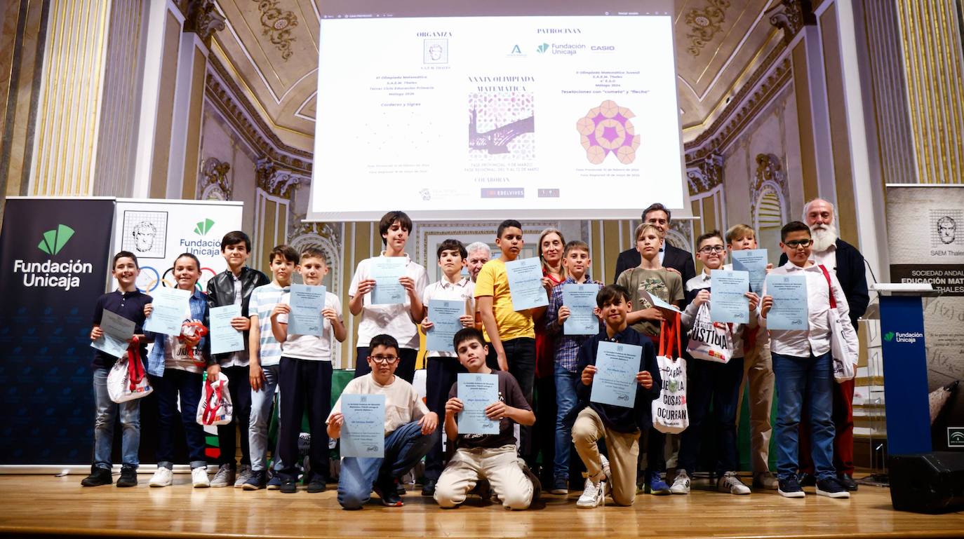 La Olimpiada Matemática alevín ha alcanzado su sexta edición. 16 alumnos resultaron premiados, de casi 150 que se presentaron a los exámenes.