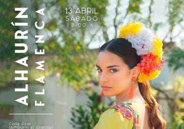 Cartel anunciador de la segunda edición de Alhaurín Flamenca.