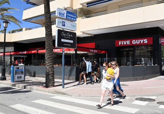 El nuevo local se encuentra en la avenida Julio Iglesias.