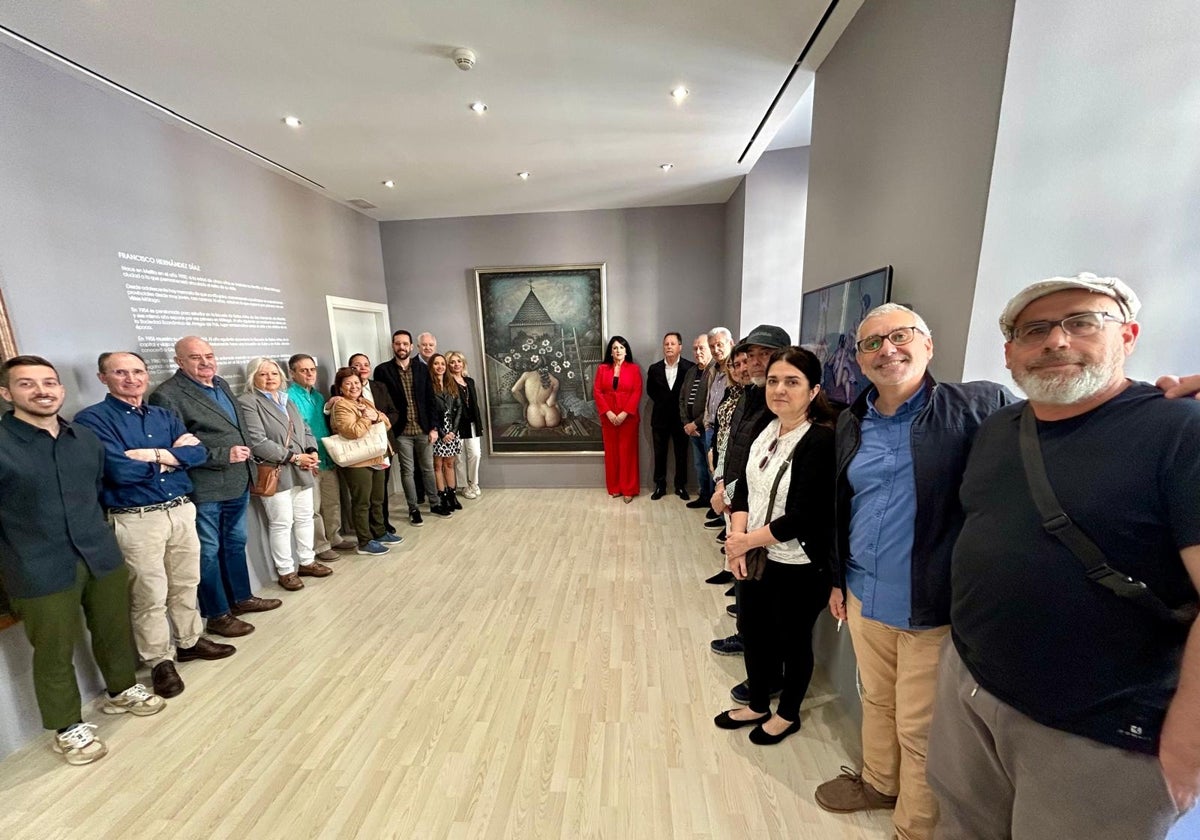 El CAC de Vélez-Málaga dedica una sala permanente al pintor Paco Hernández, fallecido en 2012