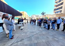 Presentación de la reforma de la Plaza de La Nogalera.