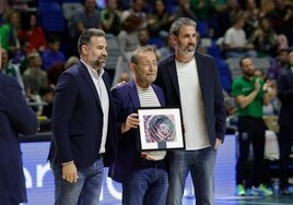 Carlos Cabezas, Manolo Rincón y Berni Rodríguez.