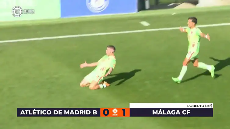 Vídeo resumen de la victoria del Málaga contra el Atlético de Madrid B