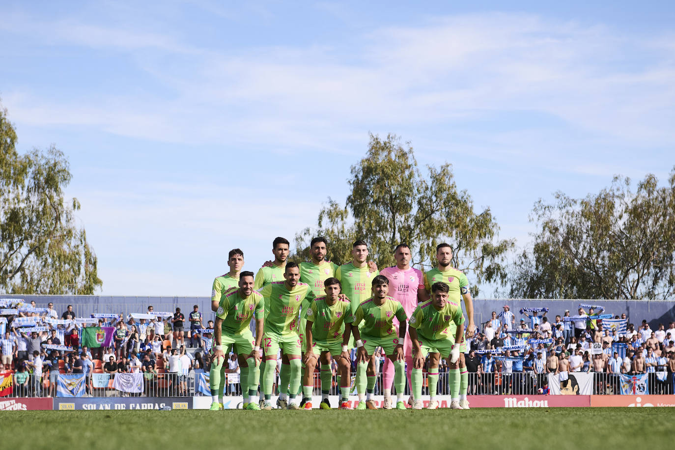 El Atlético de Madrid B- Málaga, en imágenes