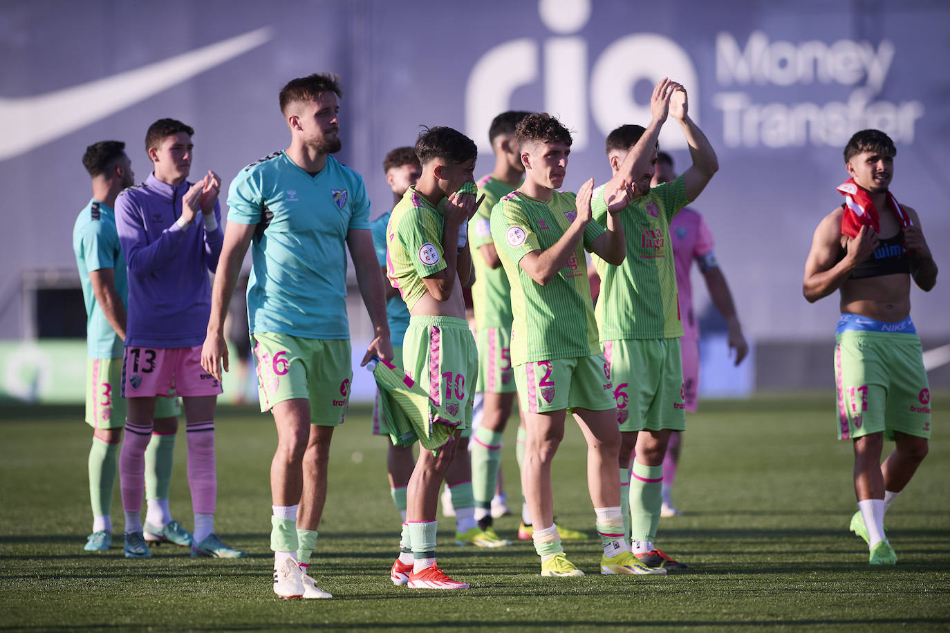 El Atlético de Madrid B- Málaga, en imágenes