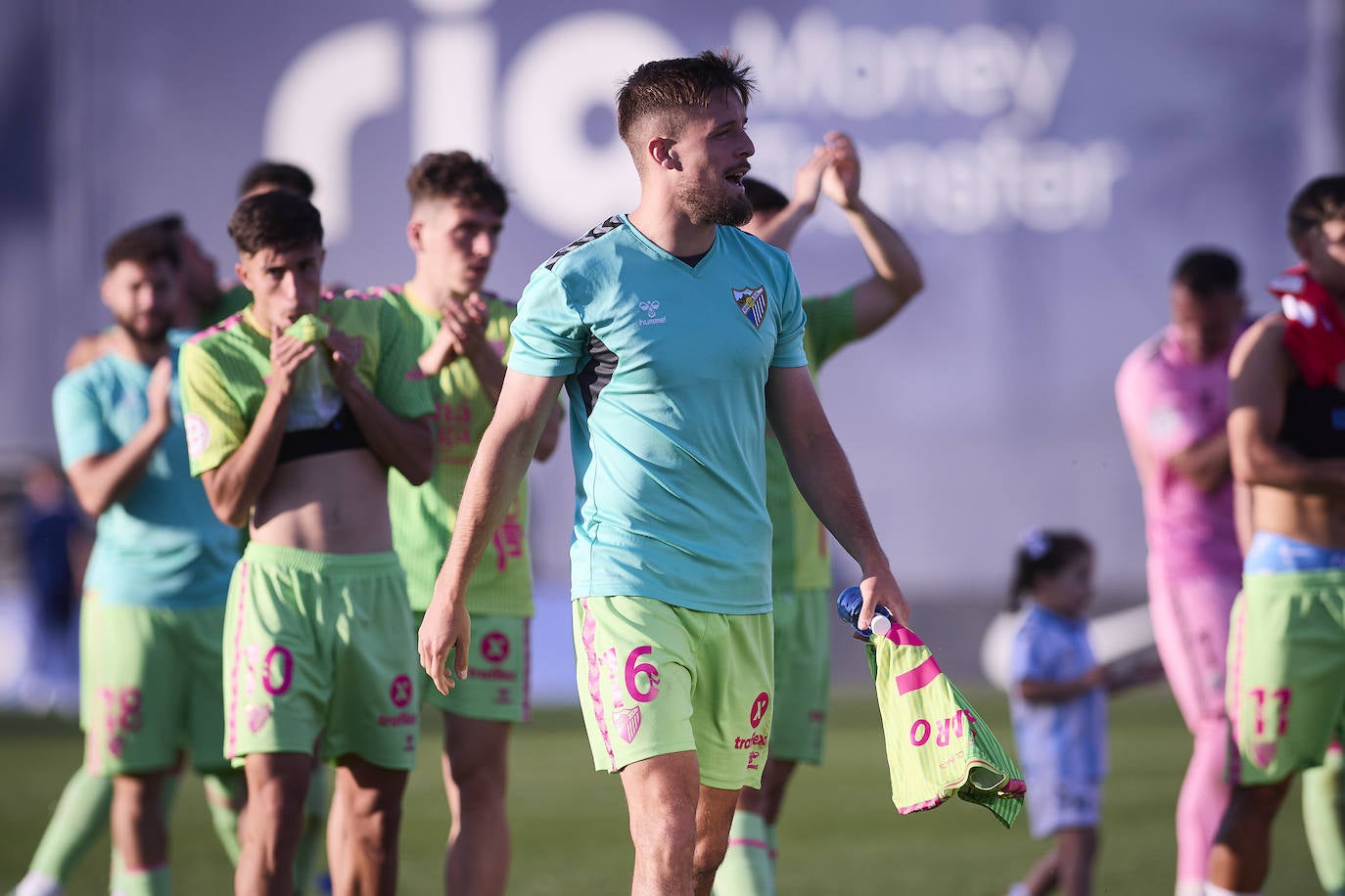 El Atlético de Madrid B- Málaga, en imágenes