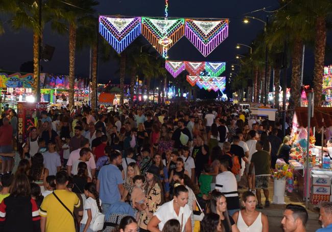 Recinto ferial de la feria de Alhaurín de la Torre.