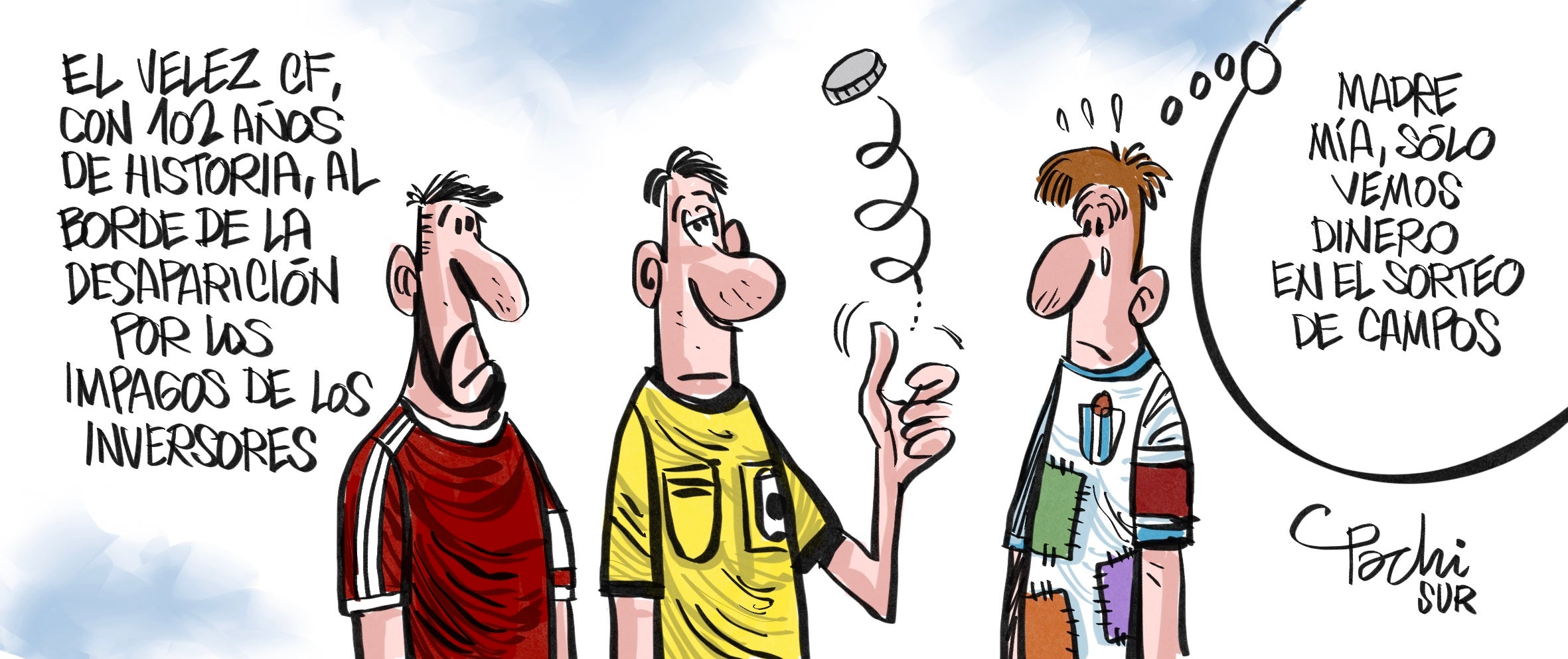 Las viñetas de Pachi sobre la actualidad del Málaga, Unicaja y el deporte