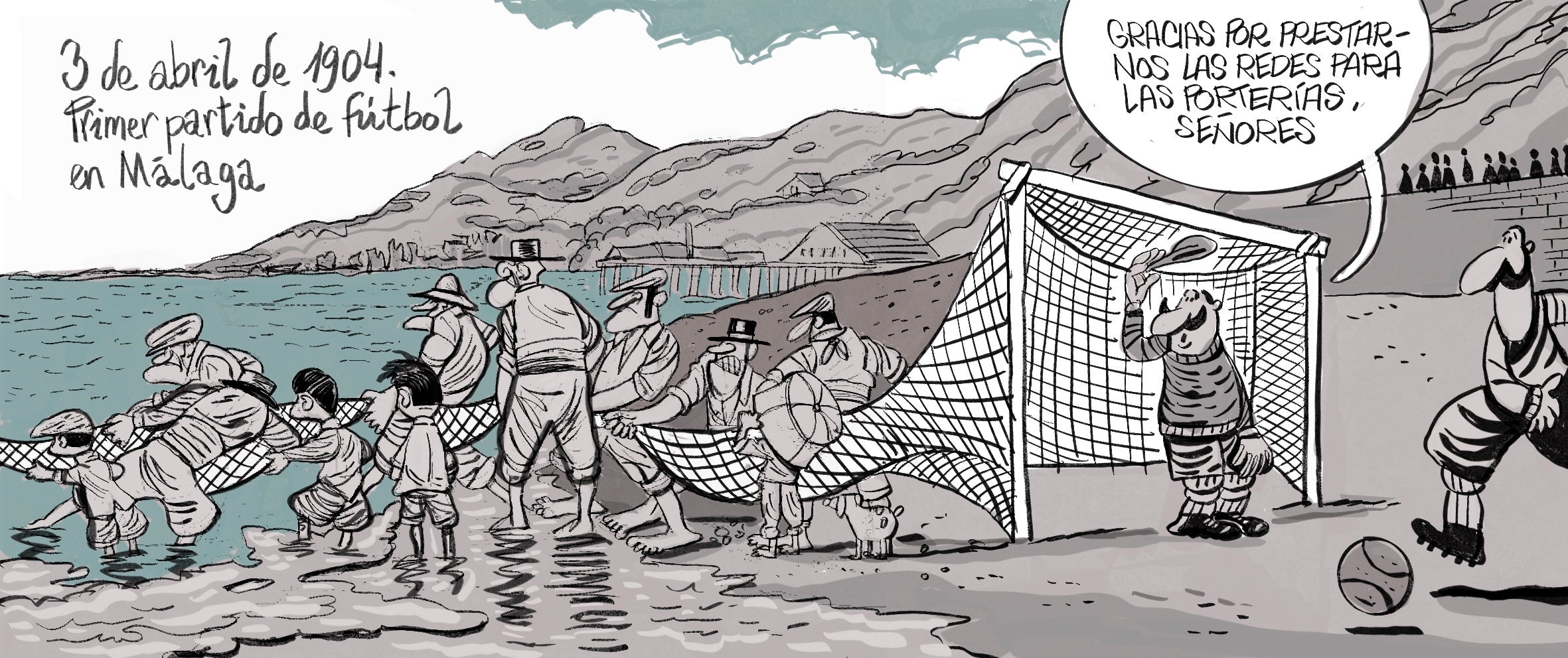 Las viñetas de Pachi sobre la actualidad del Málaga, Unicaja y el deporte