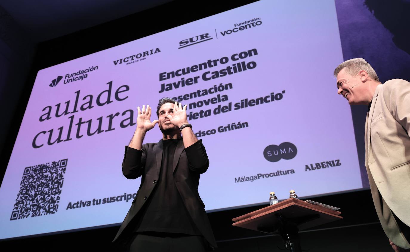 Javier Castillo presenta &#039;La grieta del silencio&#039; en el Aula de Cultura de SUR