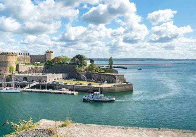 Castillo de Brest, el monumento más antiguo de la ciudad.