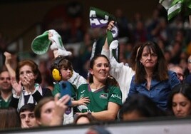 Aficionados del Unicaja, en un partido de esta temporada