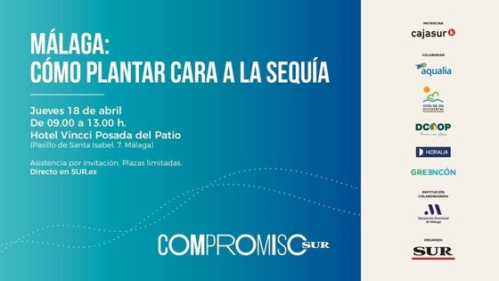 Directo | SUR reúne hoy a un extenso panel de expertos para debatir sobre las soluciones a la sequía