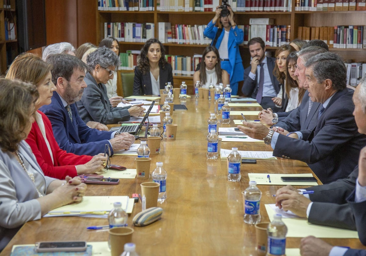 La junta de gobierno del CGPJ se reunió este jueves en Cádiz.