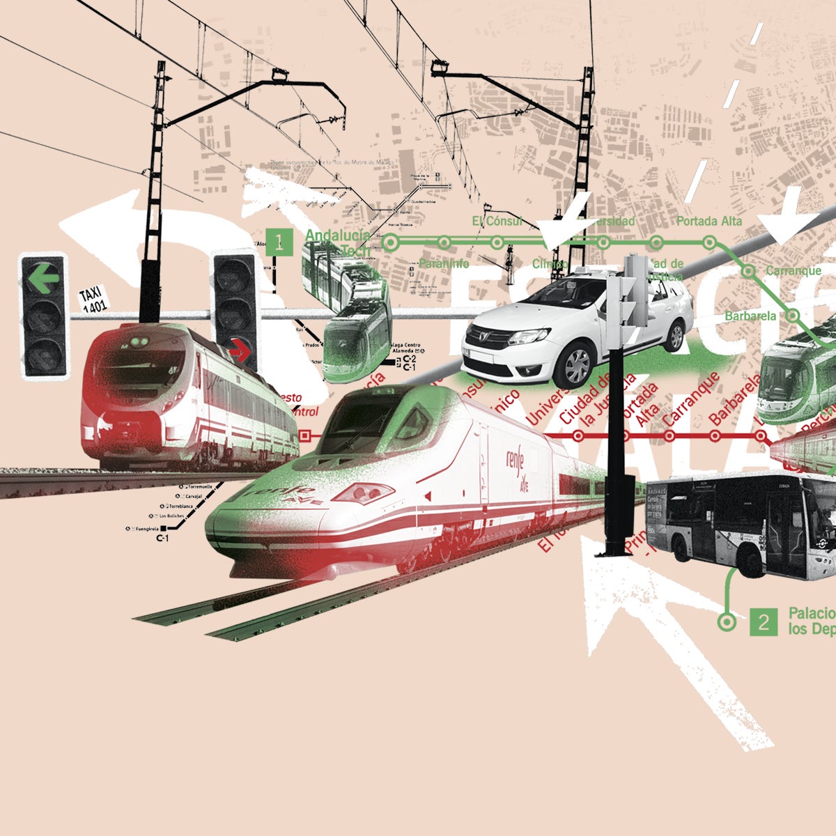 Frente común por el tren litoral para Málaga