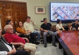 Reunión en el Ayuntamiento con los empresarios del polígono.