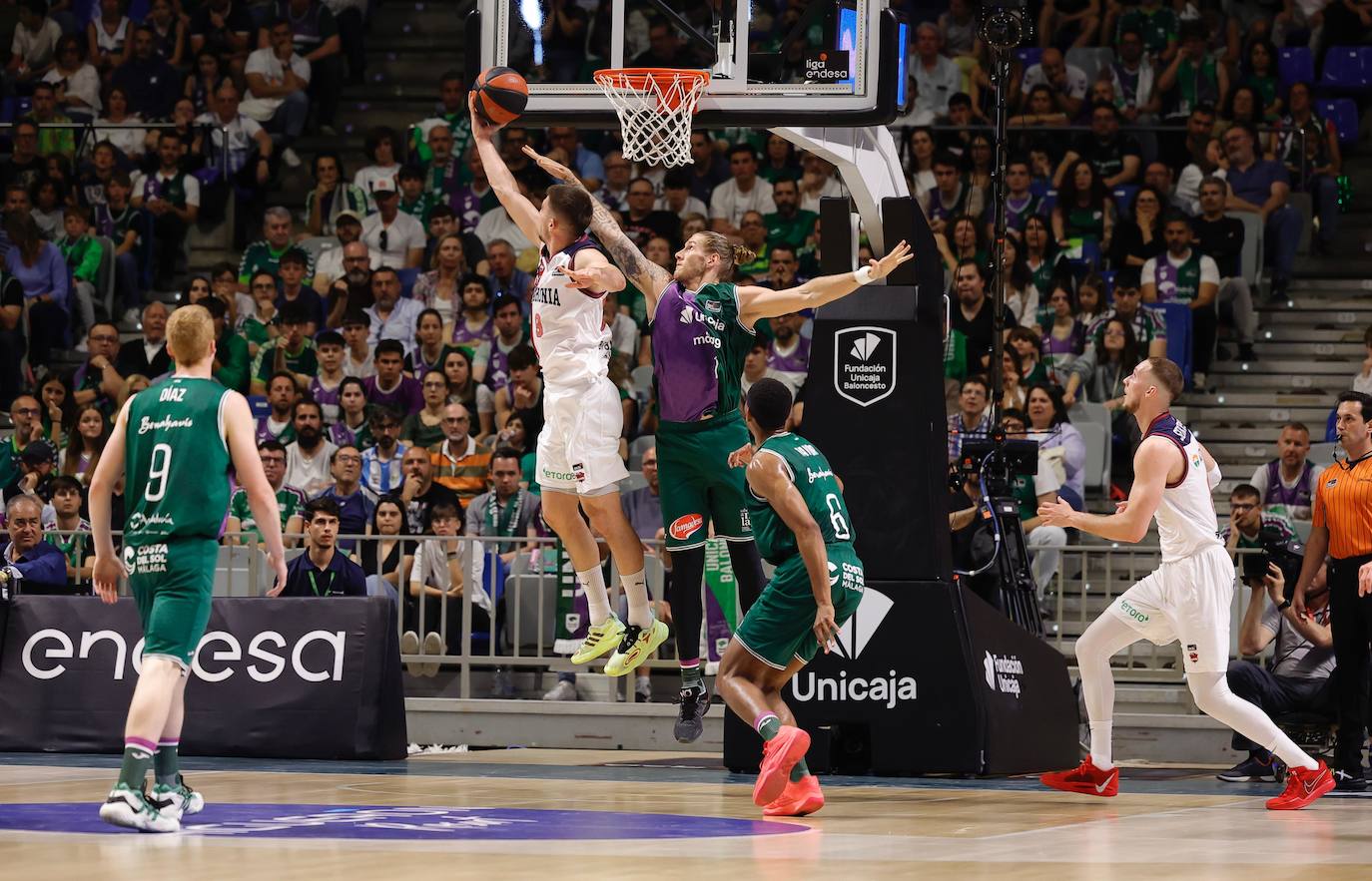 Las mejores imágenes del Unicaja-Baskonia