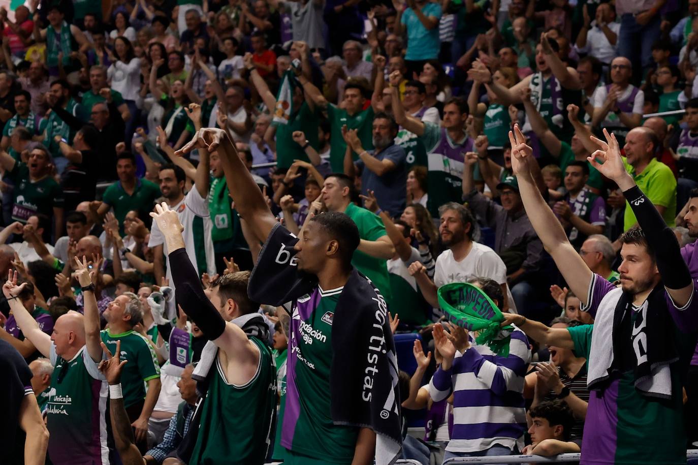 Las mejores imágenes del Unicaja-Baskonia