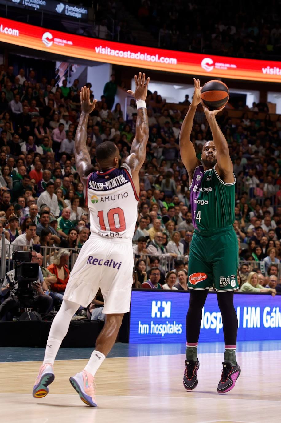 Las mejores imágenes del Unicaja-Baskonia