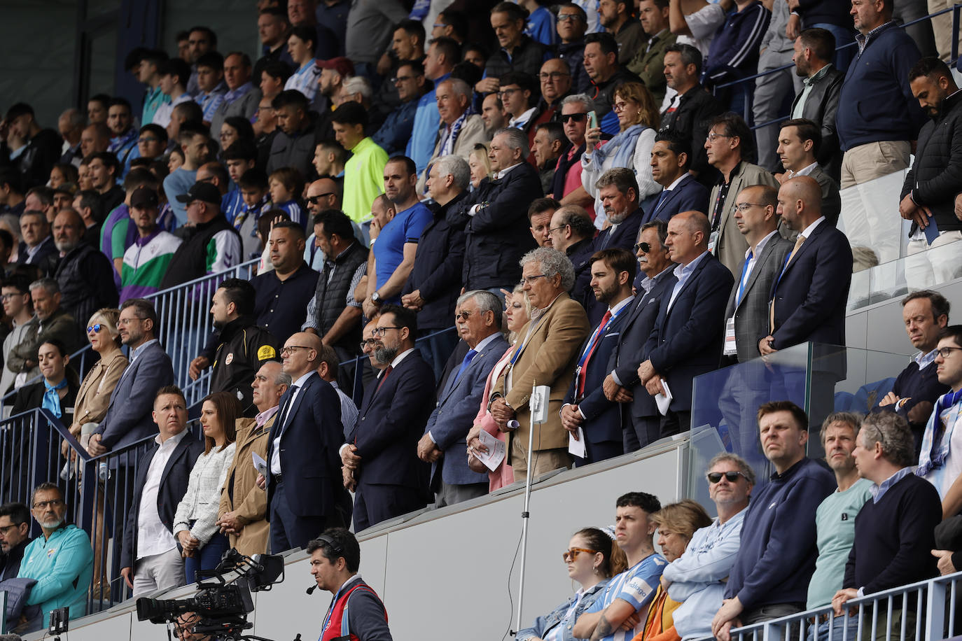 Las mejores fotos del Málaga-Murcia en La Rosaleda