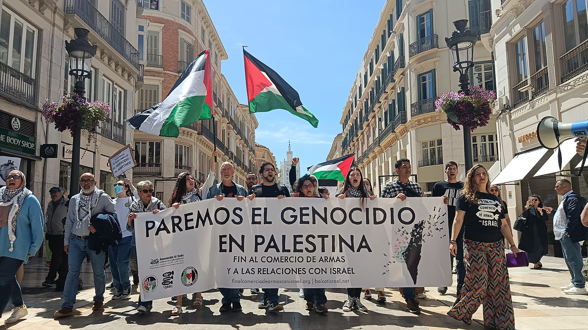 Málaga acoge una nueva manifestación contra el «genocidio» de Israel en ...