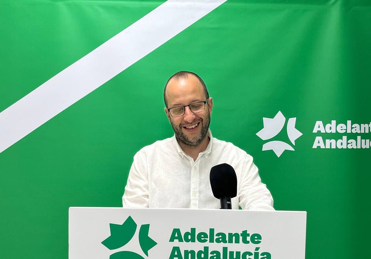 Néstor Salvador, secretario de Organización de Adelante Andalucía.