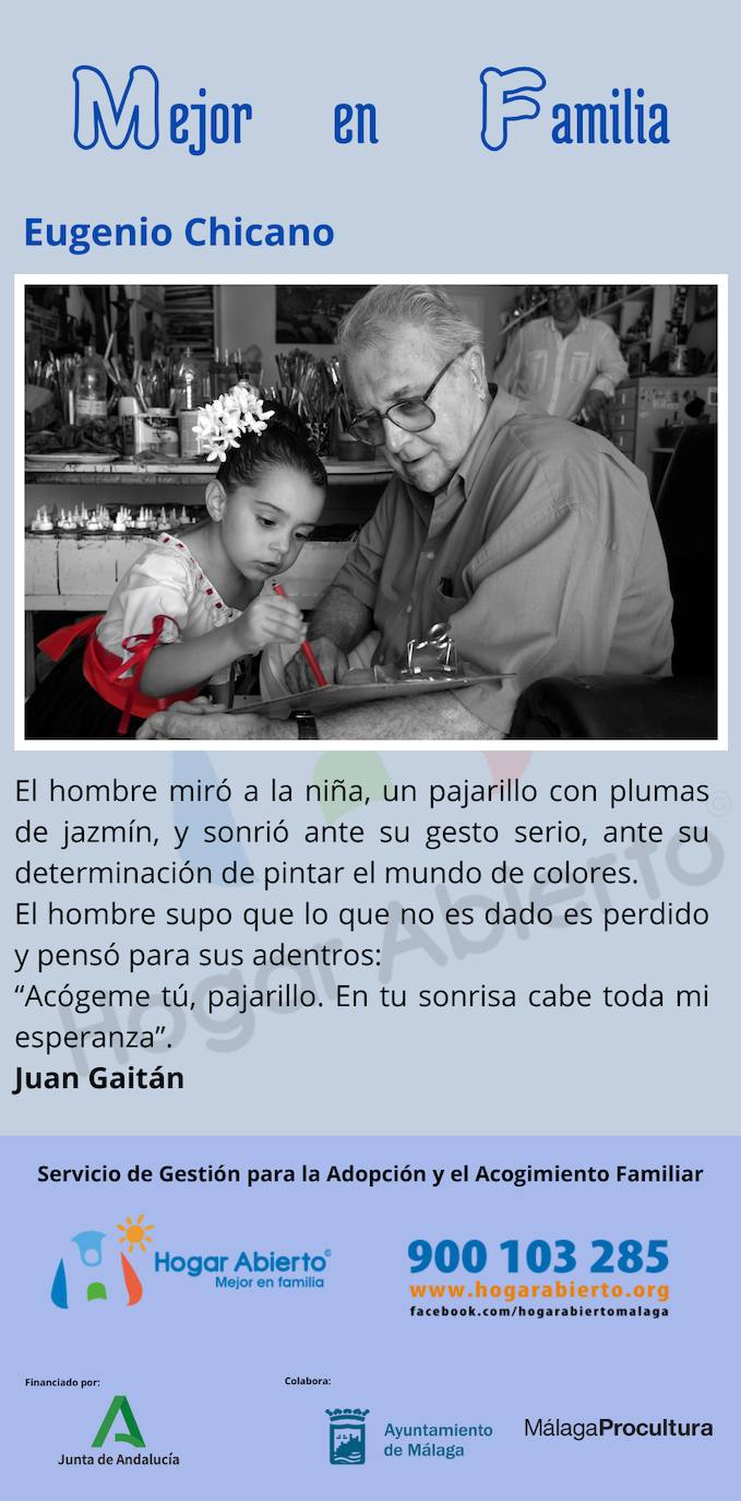 Todas las fotos de la exposición destrozada de Hogar Abierto en la calle Larios de Málaga