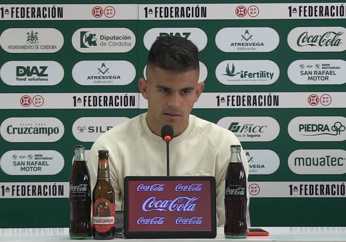 Kuki Zalazar, en rueda de prensa.