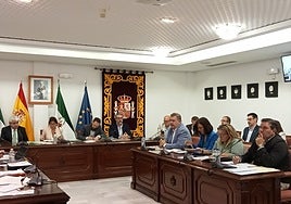 Celebración del pleno ordinario en Mijas.