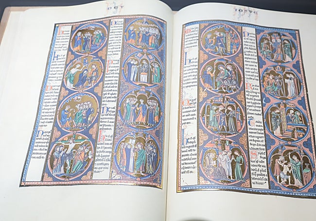 Biblia de San Luis que conservó Alfonso X hasta su muerte.