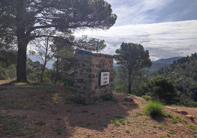 Enclave conocido como el puerto de la Mujer