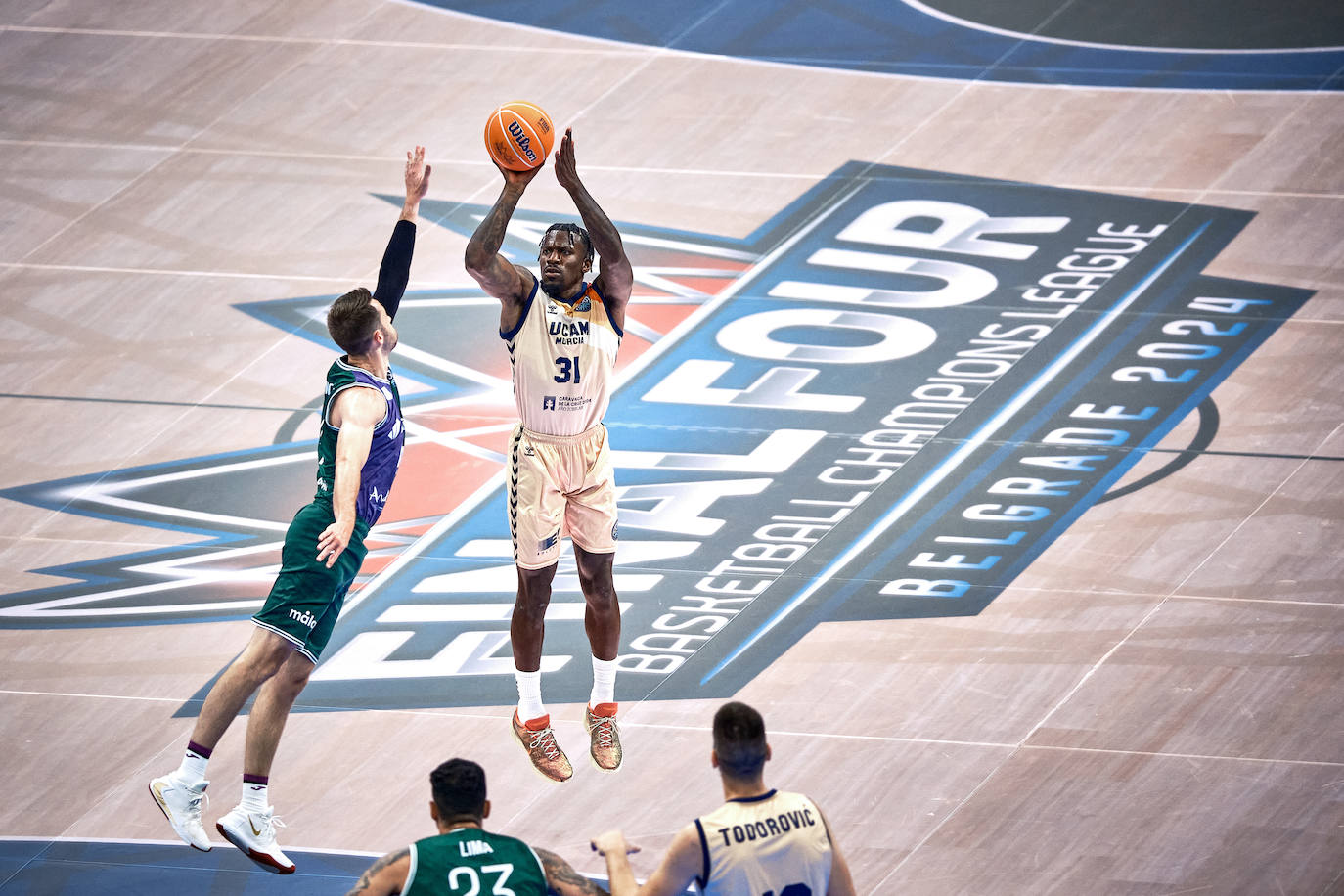 El UCAM Murcia-Unicaja de la Final Four, en imágenes