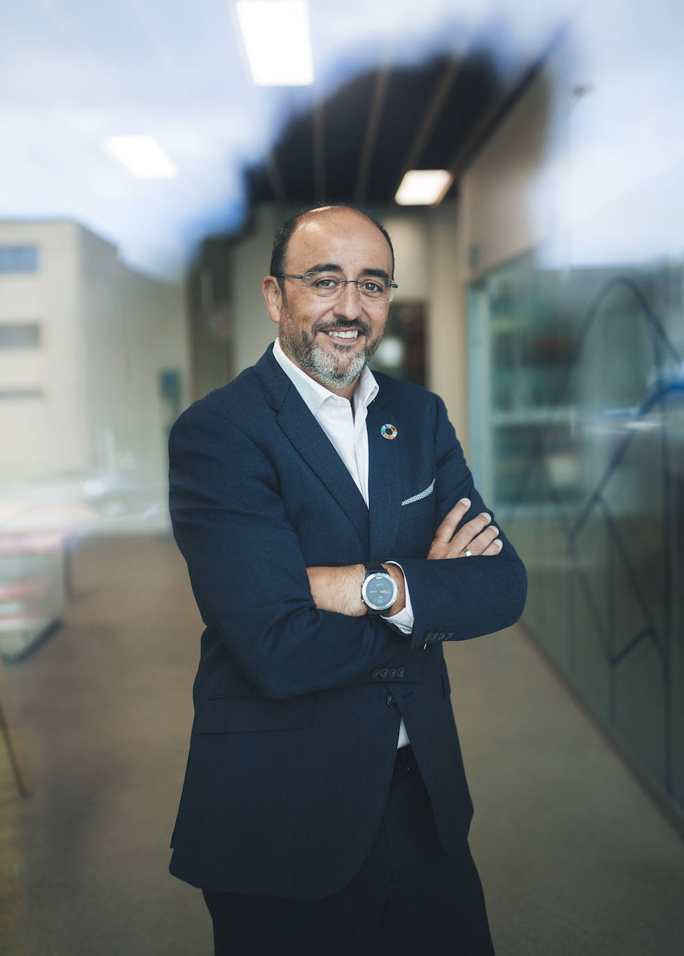 Marcos Martín destaca que Hidrñia siempre mantiene «una gestión de los recursos hídricos basada en la eficiencia, donde cada gota de agua cuenta».