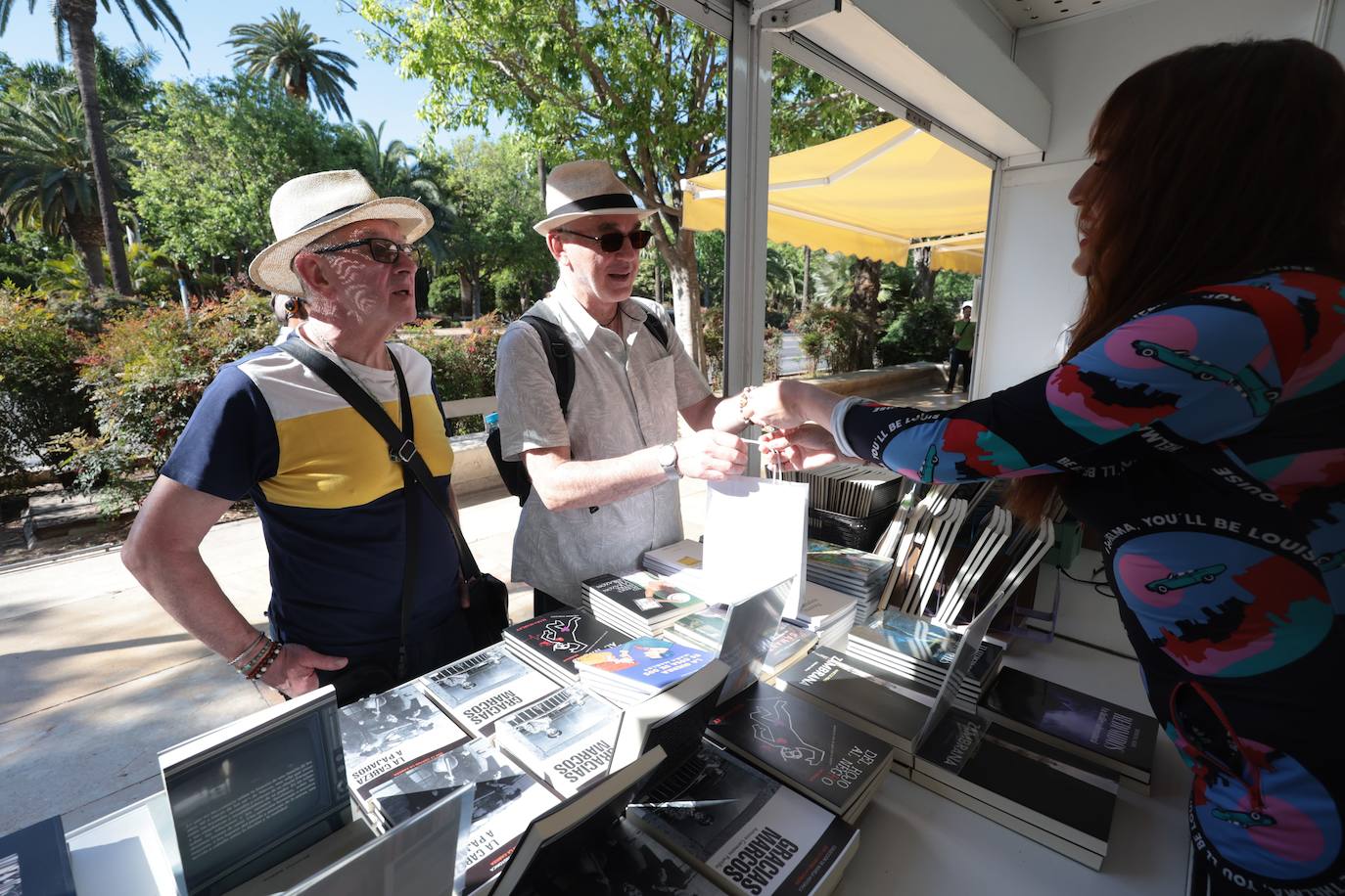 53 edición de la Feria del Libro en el Paseo del Parque