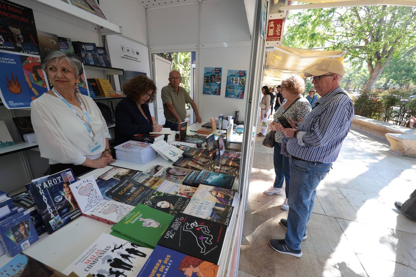 53 edición de la Feria del Libro en el Paseo del Parque