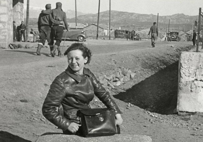 Gerda Grepp acompañó a Arthur Koestler a Málaga para comprobar el desarrollo de la guerra en el sur.