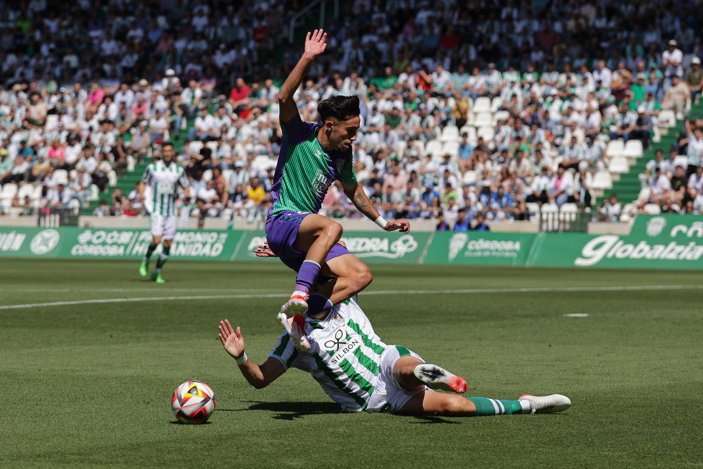 El Córdoba-Málaga, en imágenes