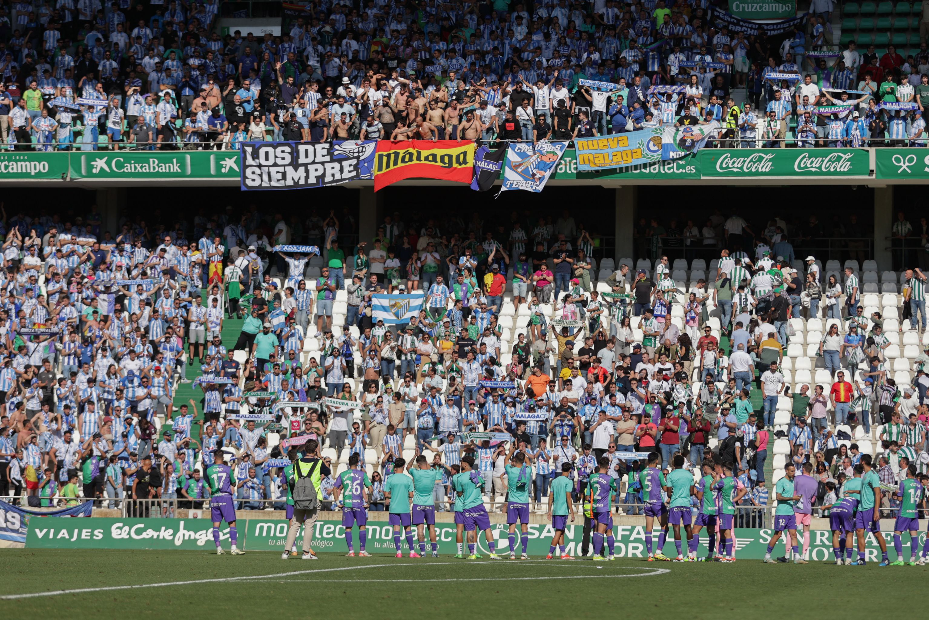 El Córdoba-Málaga, en imágenes