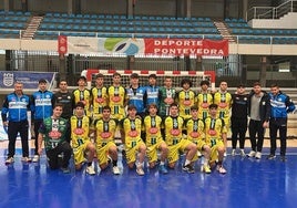 La plantilla del Trops juvenil.