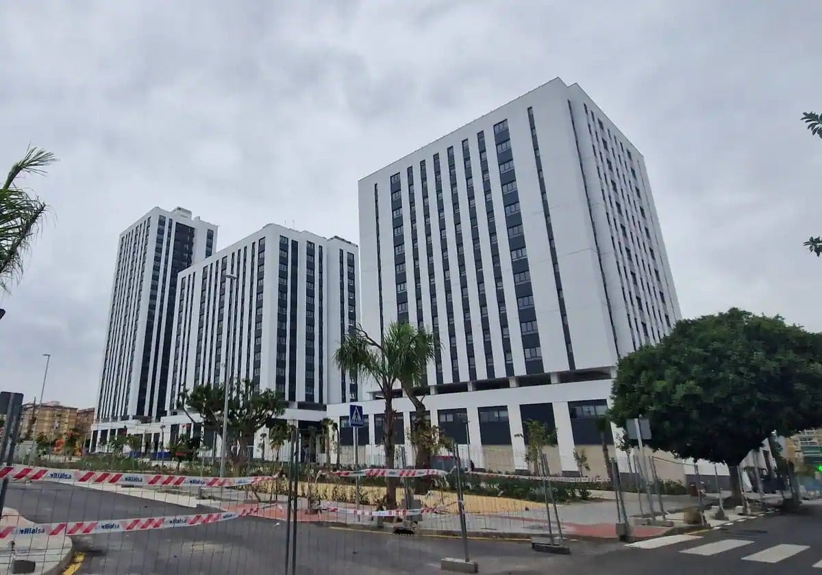 45 metros cuadrados y casi mil euros al mes: así son las torres de La Princesa en Málaga