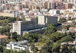 Vista del Hospital Materno Infantil, un complejo inaugurado en el año 1983.