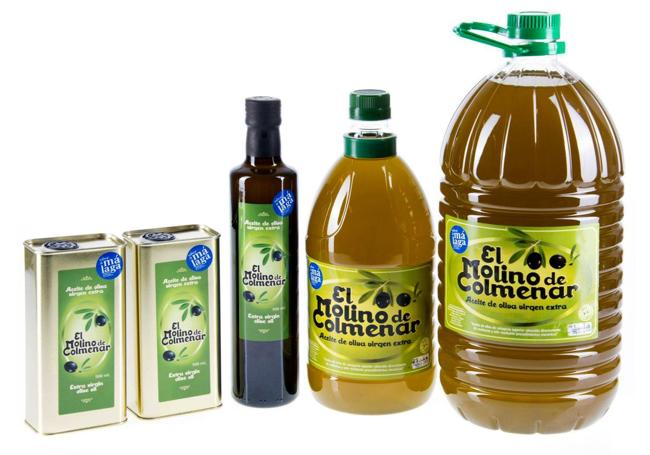 Aceite de oliva virgen extra Molino de Colmenar.