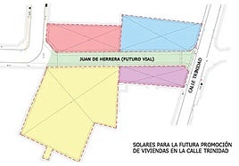 Avanza un proyecto de medio centenar de viviendas en el barrio de la Trinidad de Málaga