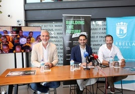 Presentación de la media maratón en Marbella.