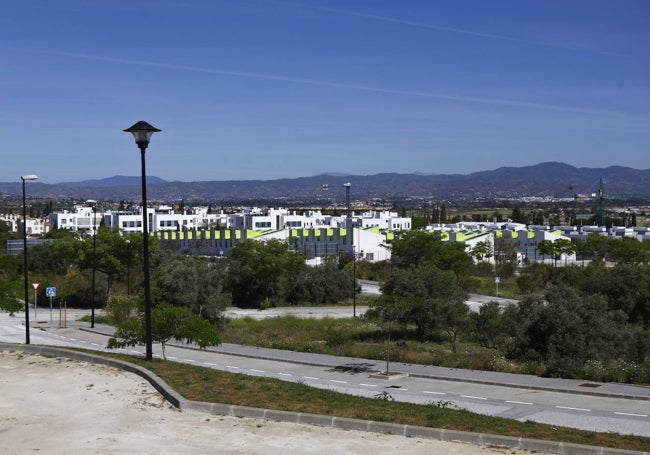 Ya se han construido varias promociones de adosados en esta zona de Churriana.