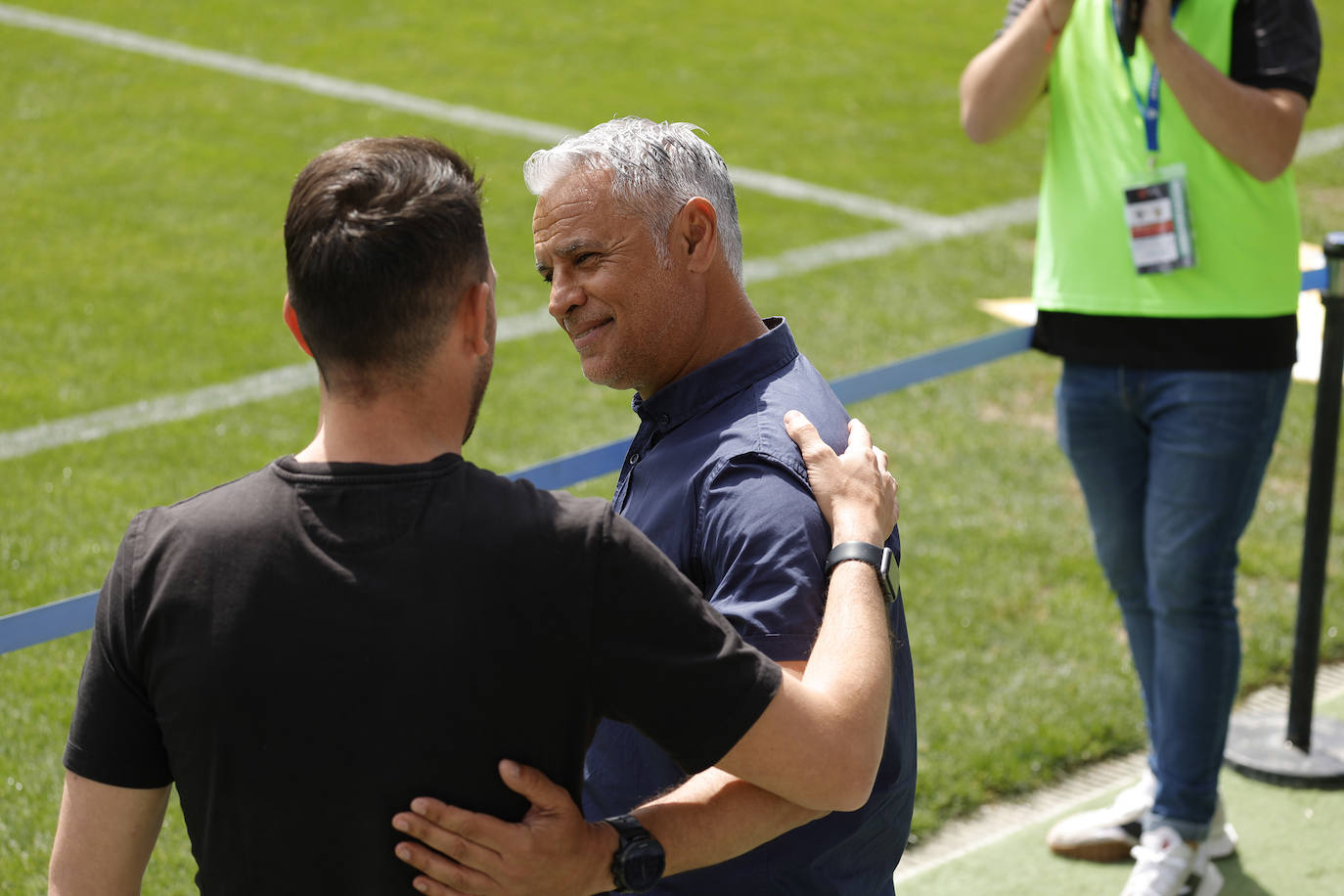 El Málaga-Mérida, en imágenes