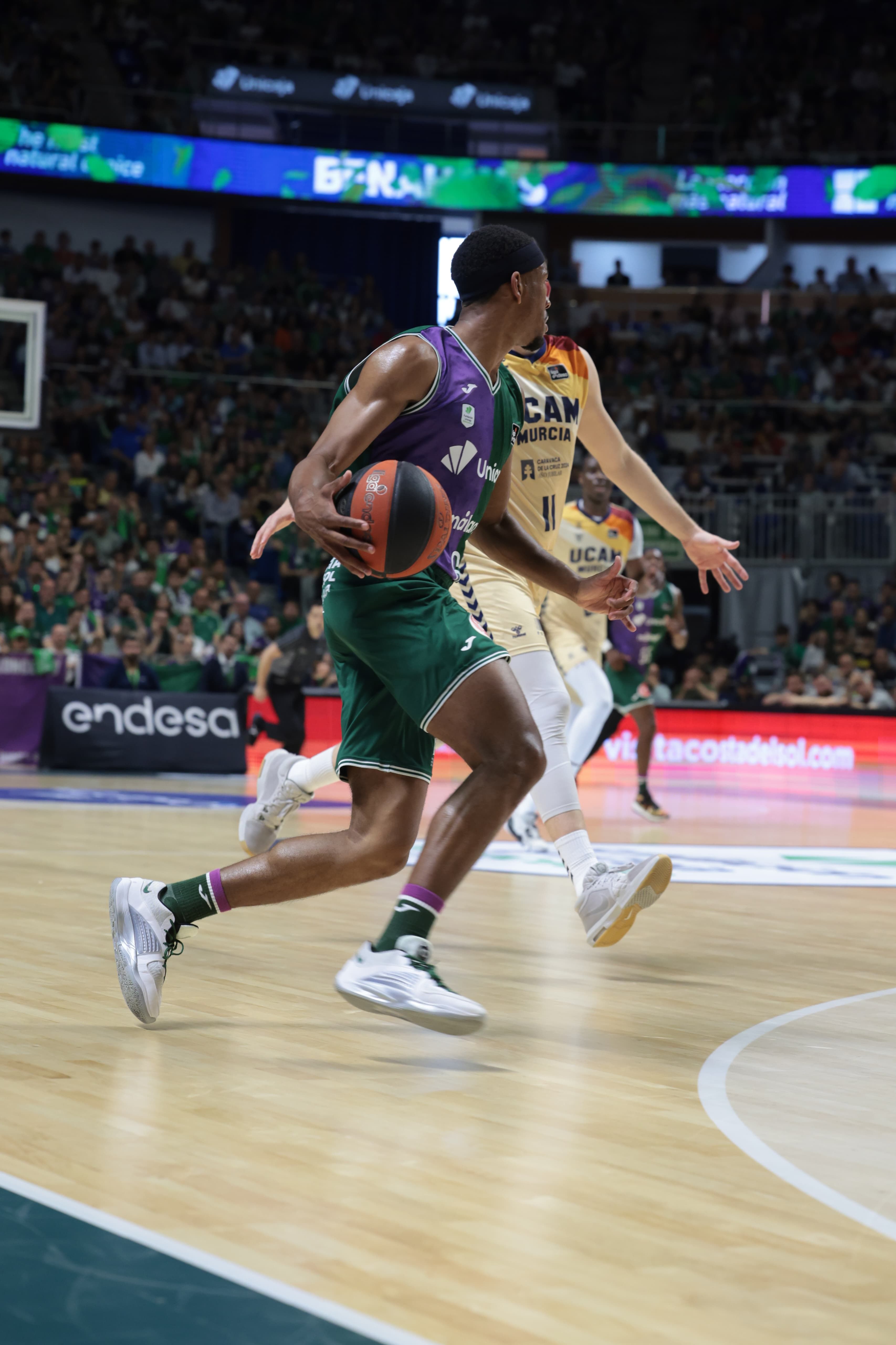 El Unicaja- UCAM Murcia, en imágenes