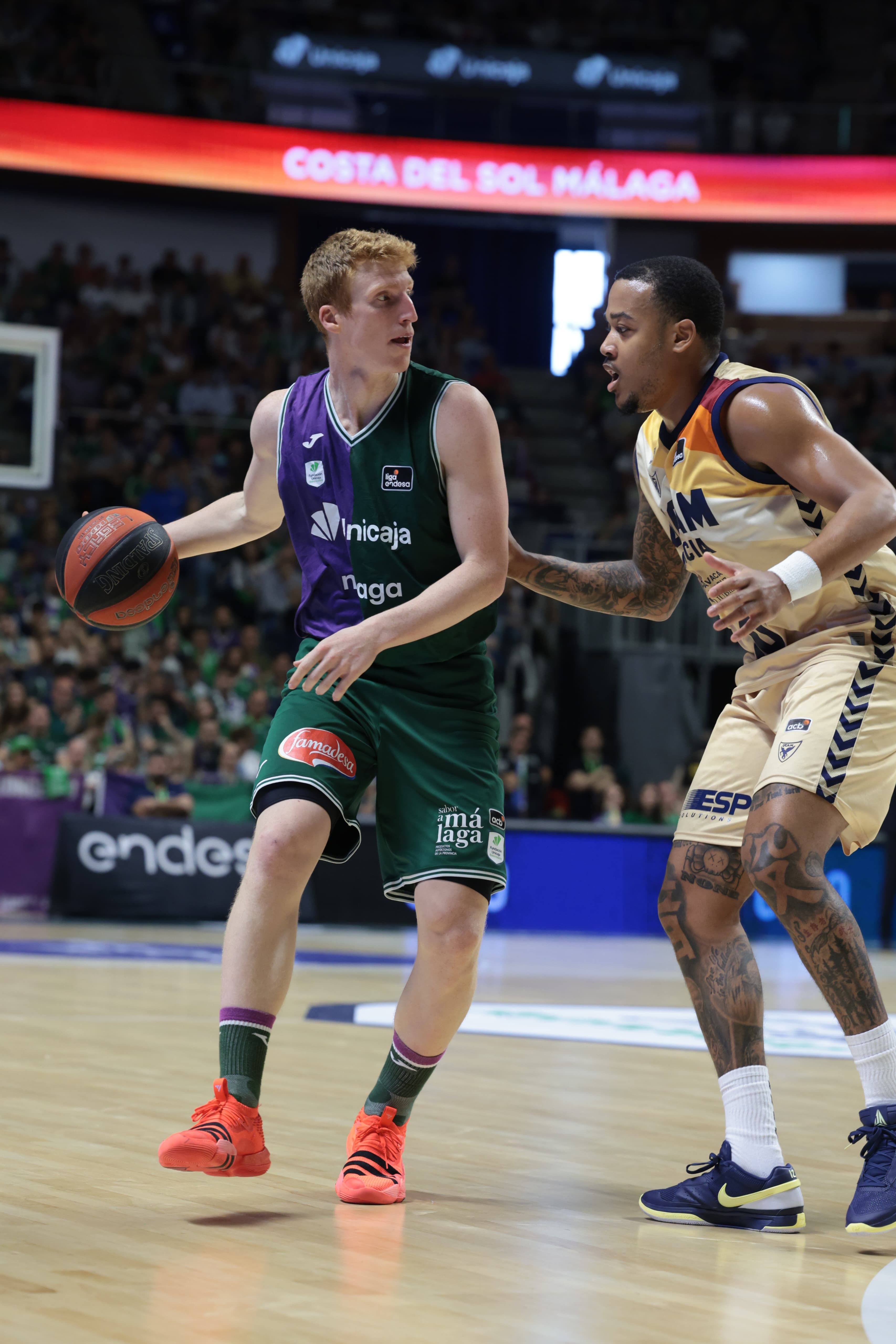 El Unicaja- UCAM Murcia, en imágenes