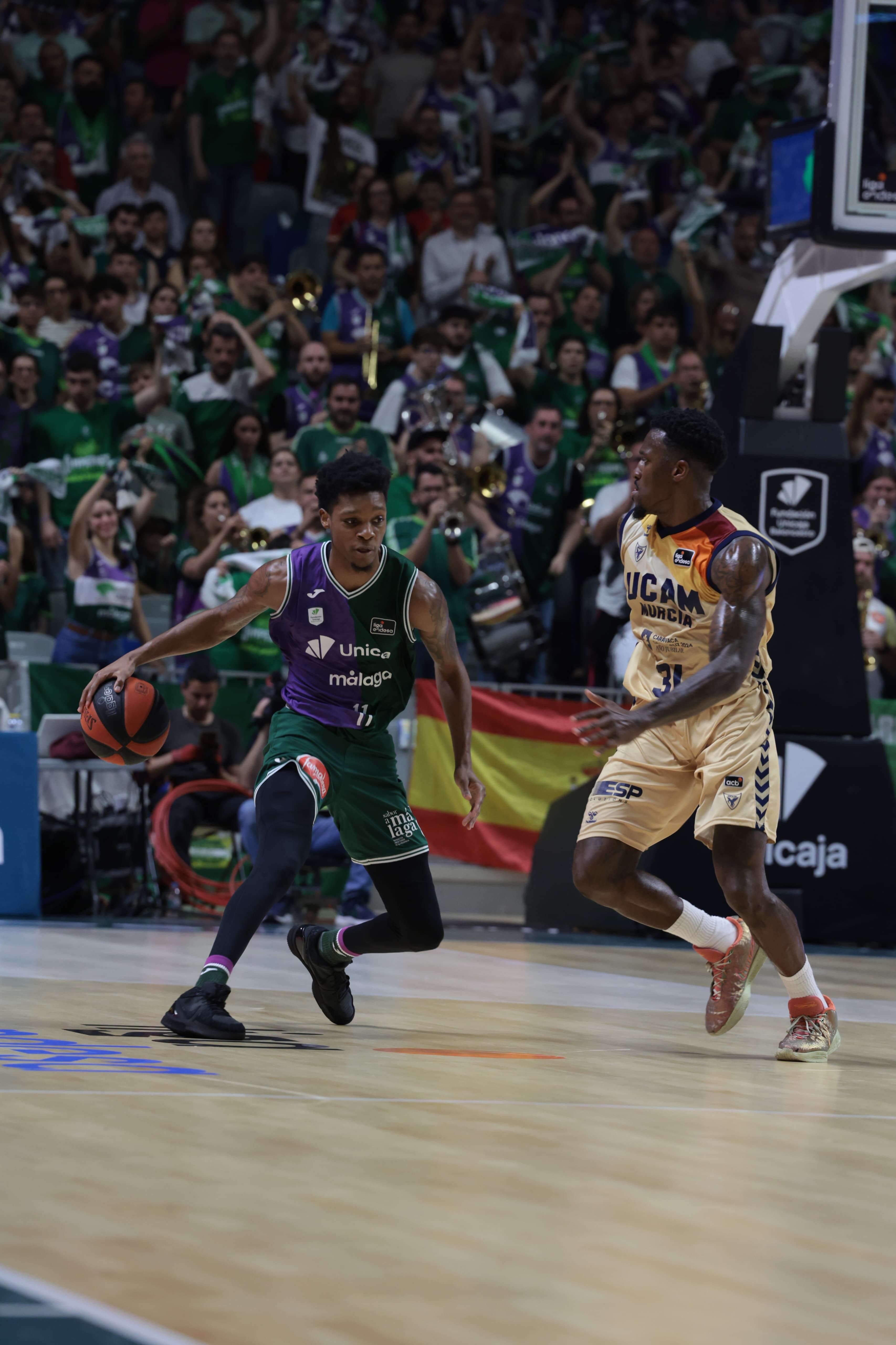 El Unicaja- UCAM Murcia, en imágenes