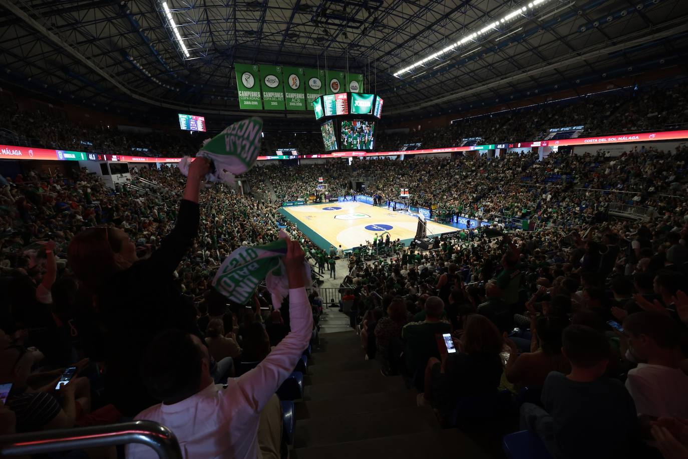 El Unicaja- UCAM Murcia, en imágenes